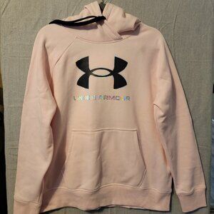 Under Armour Women's Large Pink Hoodie